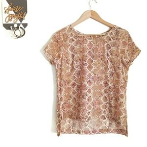 Anthropologie•Fynn and Rose•Snake Skin Pri…